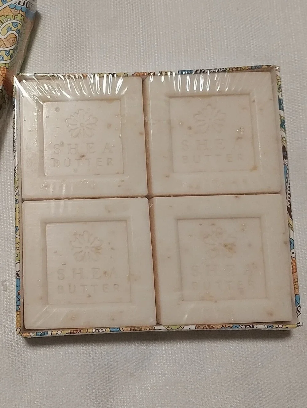 Greenwich Bay Trading Co. Tangerine Chai Tea Shea Butter Soap (4) New in Box